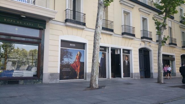 Tienda Hugo Boss Serrano Tienda Hugo Boss Serrano